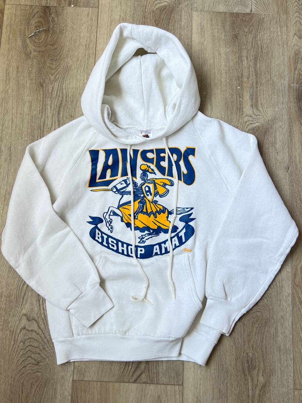 Vintage 90s Bishop Amat Lancers Football Hoodie